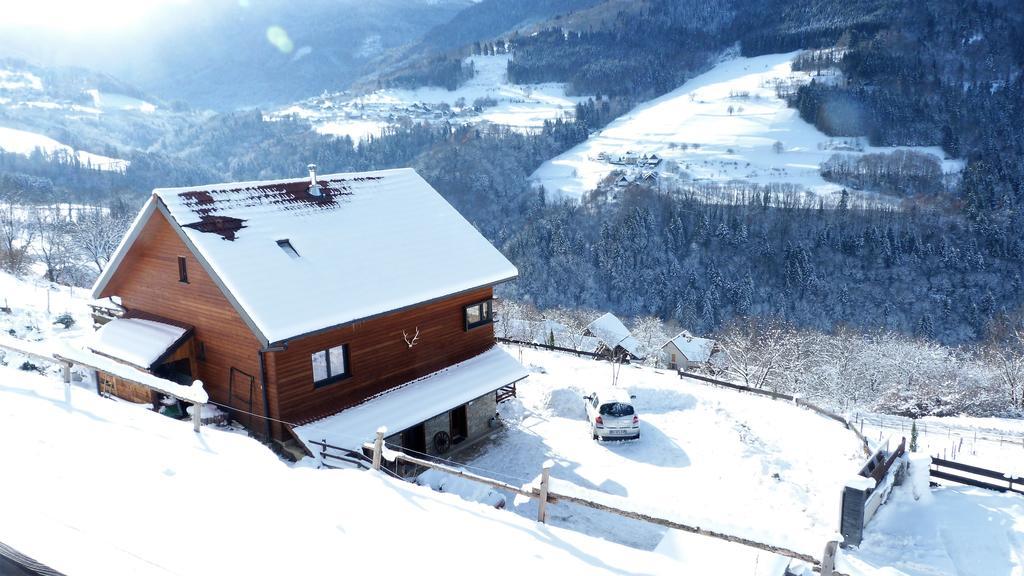Gite Le Cerf De Belledonne Sainte-Agnès Exterior foto